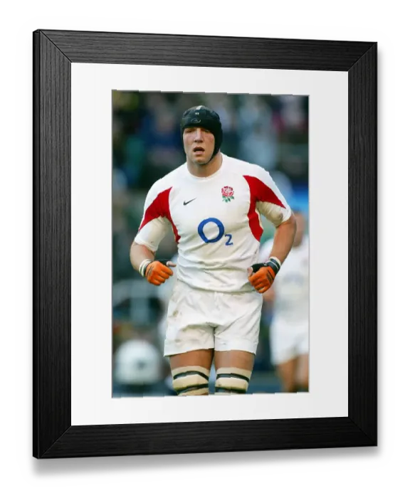 Framed Print : Ben Kay England and Leicester Tigers Rugby Union England V South Africa Twickenham Framed Print : Ben Kay England and Leicester Tigers Rugby Union England V South Africa Twickenham