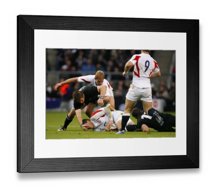 Framed Print : Richie Mccaw & Anthony Allen Framed Print : Richie Mccaw & Anthony Allen
