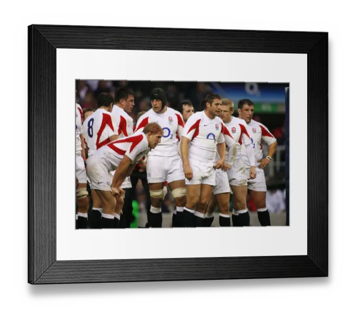 Framed Print : England Players Framed Print : England Players
