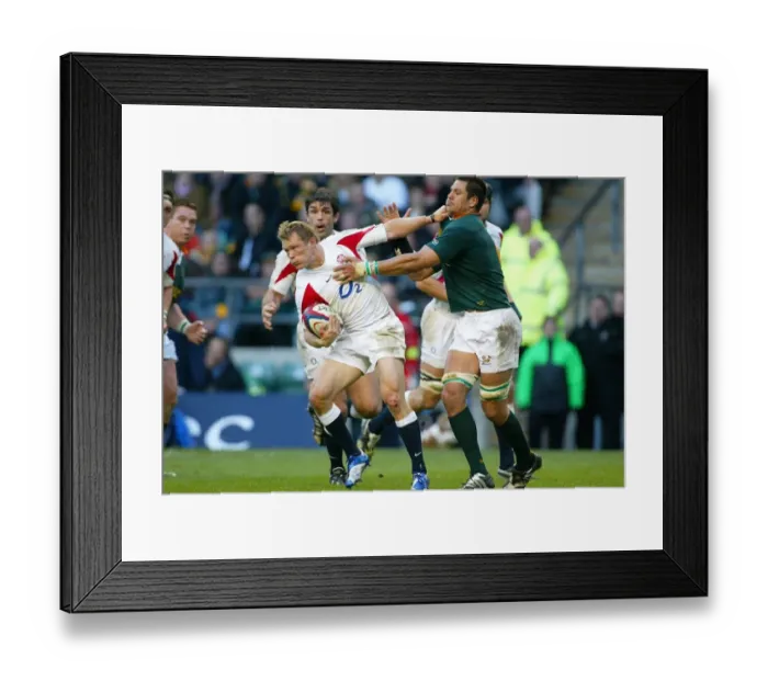 Framed Print : Josh Lewsey & Pierre Spies Framed Print : Josh Lewsey & Pierre Spies