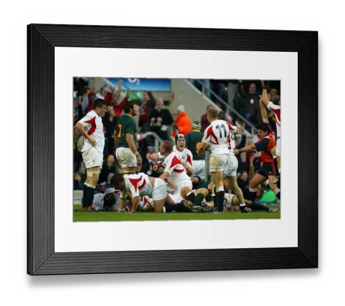 Framed Print : Phil Vickery Scores Framed Print : Phil Vickery Scores