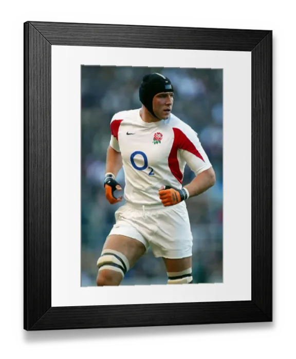 Framed Print : Ben Kay England and Leicester Tigers Rugby Union England V South Africa Twickenham Framed Print : Ben Kay England and Leicester Tigers Rugby Union England V South Africa Twickenham