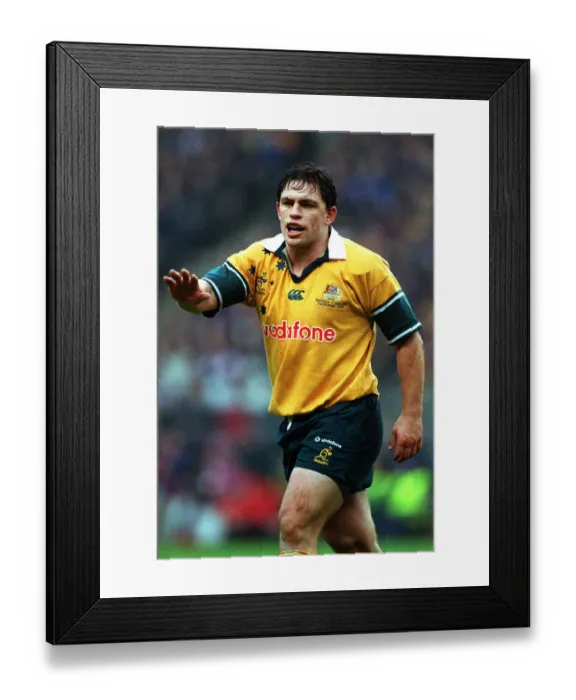Framed Print : Rod Kafer Australia Rugby Union England V Australia Twickenham Framed Print : Rod Kafer Australia Rugby Union England V Australia Twickenham