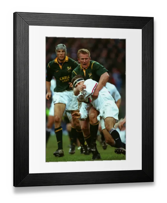 Framed Print : Andre Venter & Jonny Wilkinson Framed Print : Andre Venter & Jonny Wilkinson