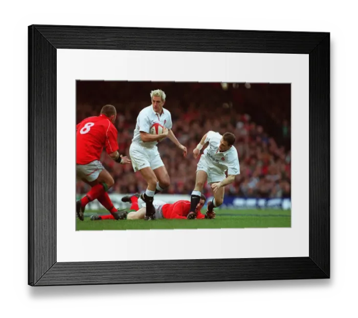 Framed Print : Will Greenwood, Catt & Quinnell Framed Print : Will Greenwood, Catt & Quinnell