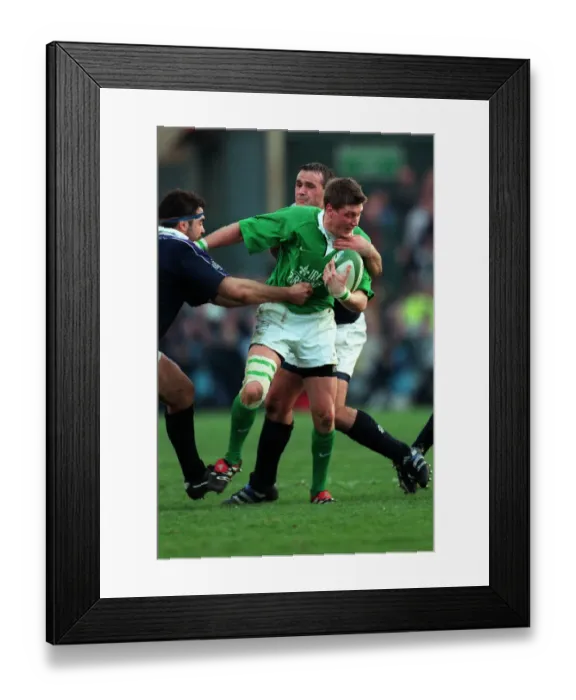 Framed Print : Ronan O Gara, Leslie, Pountney Framed Print : Ronan O Gara, Leslie, Pountney