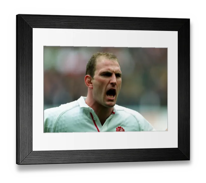 Framed Print : Lawrence Dallaglio Framed Print : Lawrence Dallaglio