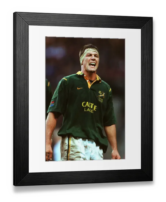 Framed Print : Andre Vos South Africa Rugby Union England V South Africa London