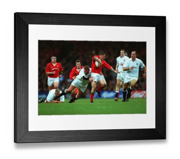 Framed Print : Scott Gibbs, Vickery, Dallaglio Framed Print : Scott Gibbs, Vickery, Dallaglio