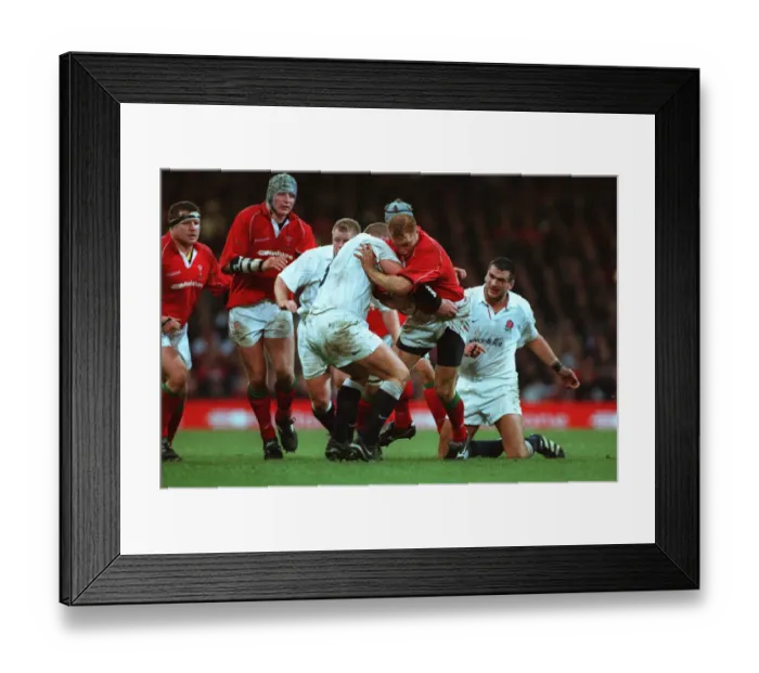 Framed Print : Martyn Williams & Phil Vickery