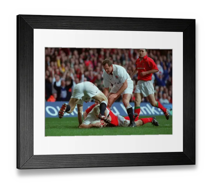 Framed Print : Will Greenwood Scores 1st Try Framed Print : Will Greenwood Scores 1st Try