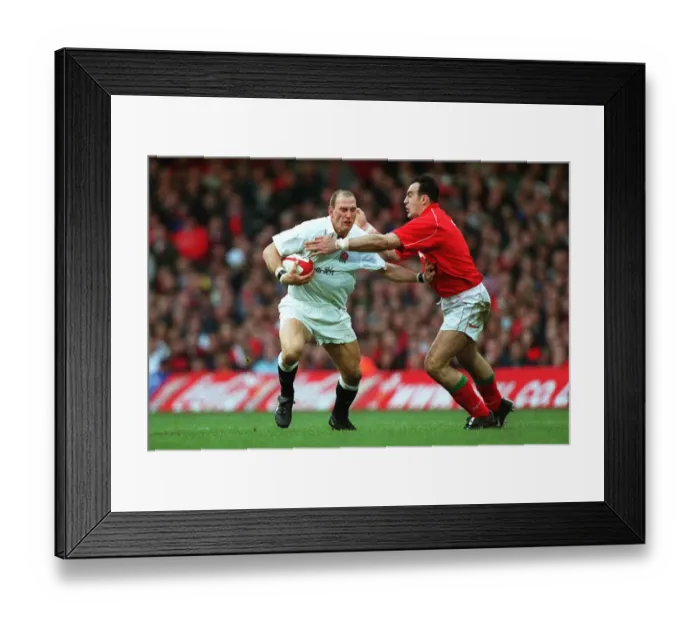 Framed Print : Lawrence Dallaglio, Chris Wyatt Framed Print : Lawrence Dallaglio, Chris Wyatt