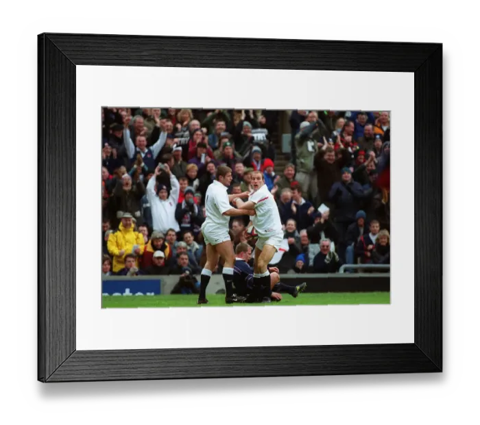 Framed Print : Lawrence Dallaglio, Ben Cohen Framed Print : Lawrence Dallaglio, Ben Cohen