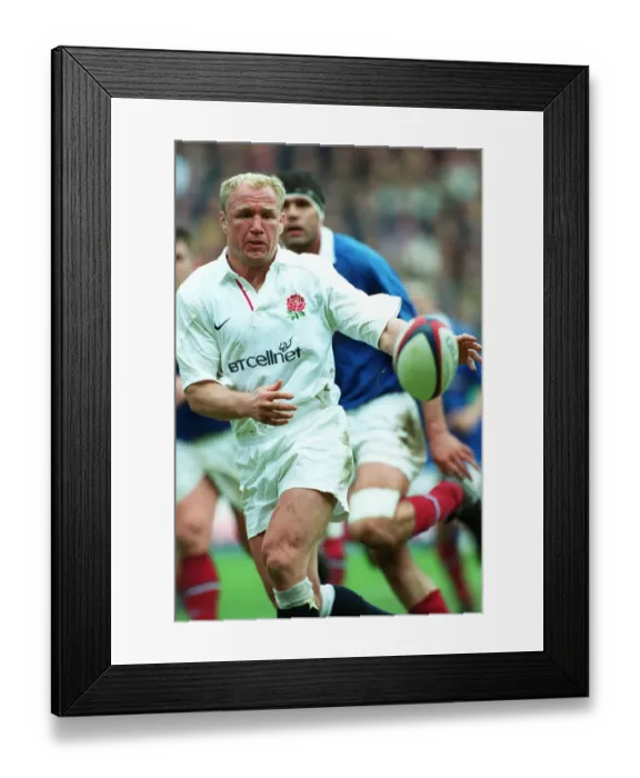 Framed Print : Neil Back England and Leicester Tigers Rugby Union England V France Twickenham Framed Print : Neil Back England and Leicester Tigers Rugby Union England V France Twickenham