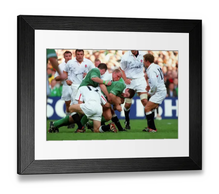 Framed Print : David Wallace In Action