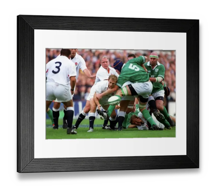 Framed Print : Matt Dawson & Malcolm O Kelly Framed Print : Matt Dawson & Malcolm O Kelly