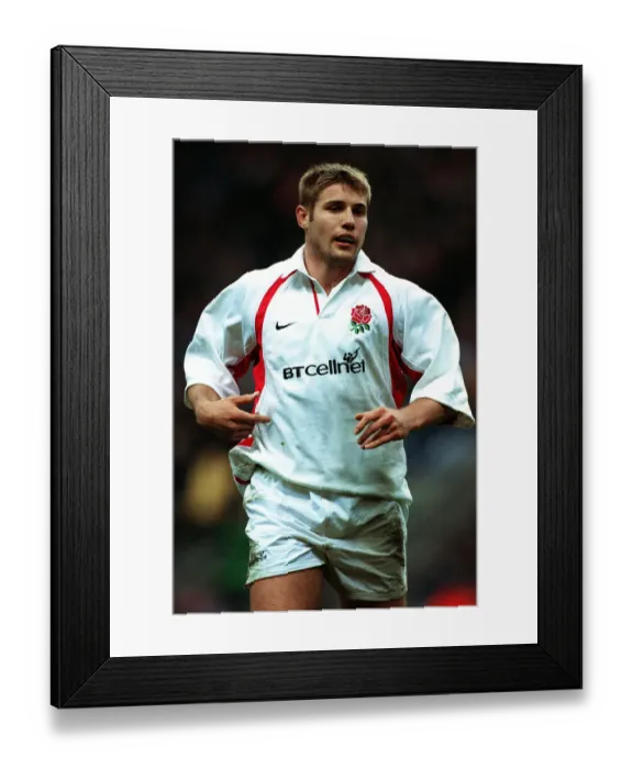 Framed Print : Ben Cohen England and Northampton Saints England V Romania London Framed Print : Ben Cohen England and Northampton Saints England V Romania London