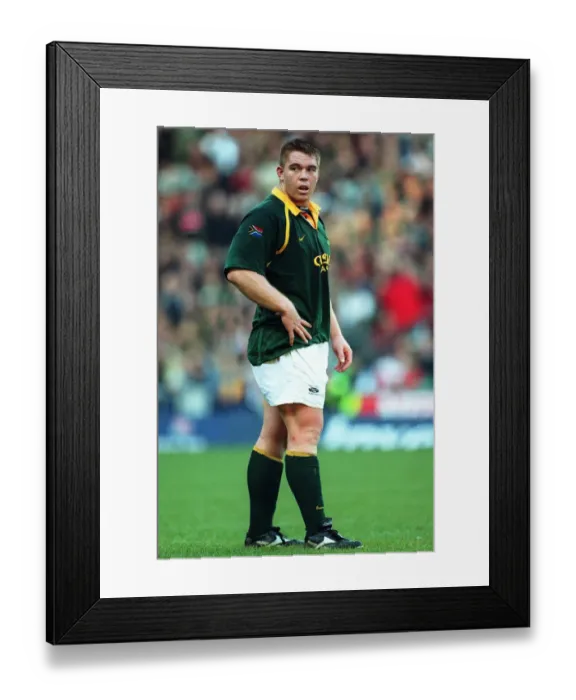 Framed Print : John Smit. South Africa and Natal Rugby Union England V South Africa Twickenham Framed Print : John Smit. South Africa and Natal Rugby Union England V South Africa Twickenham