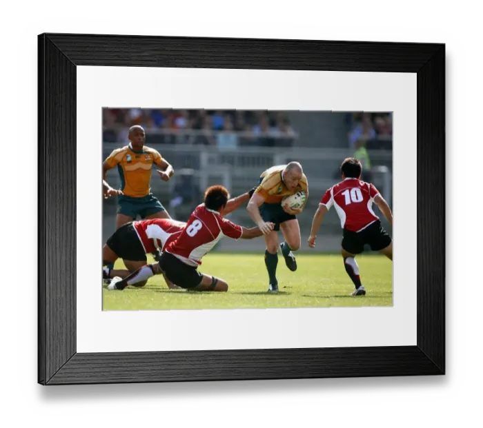 Framed Print : Stirling Mortlock & Hajime Kiso Framed Print : Stirling Mortlock & Hajime Kiso