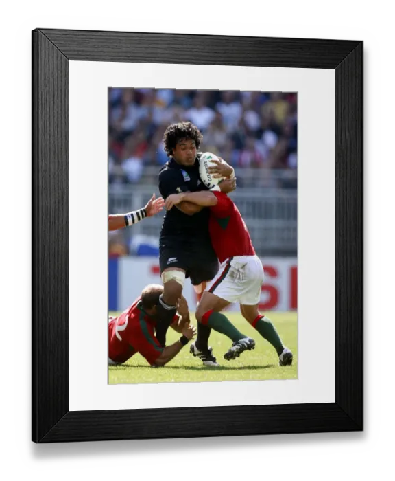 Framed Print : Sione Lauaki & Cardoso Pinto