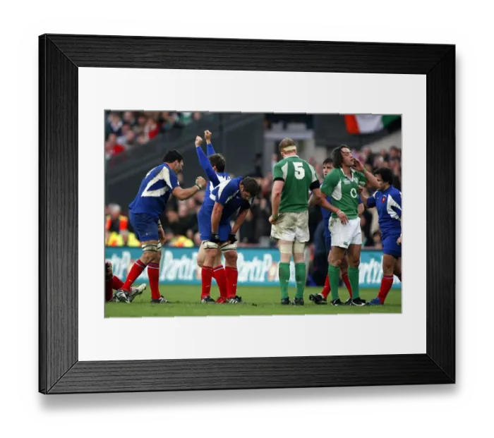 Framed Print : France Celebrate Win Framed Print : France Celebrate Win