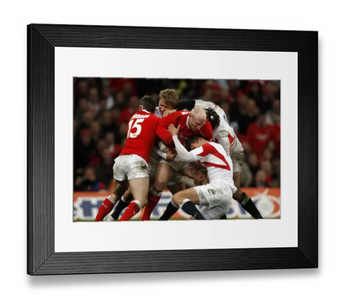 Framed Print : Kevin Morgan, Tom Shanklin & Toby Flood