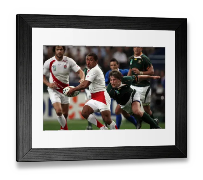 Framed Print : Jason Robinson & Francois Steyn