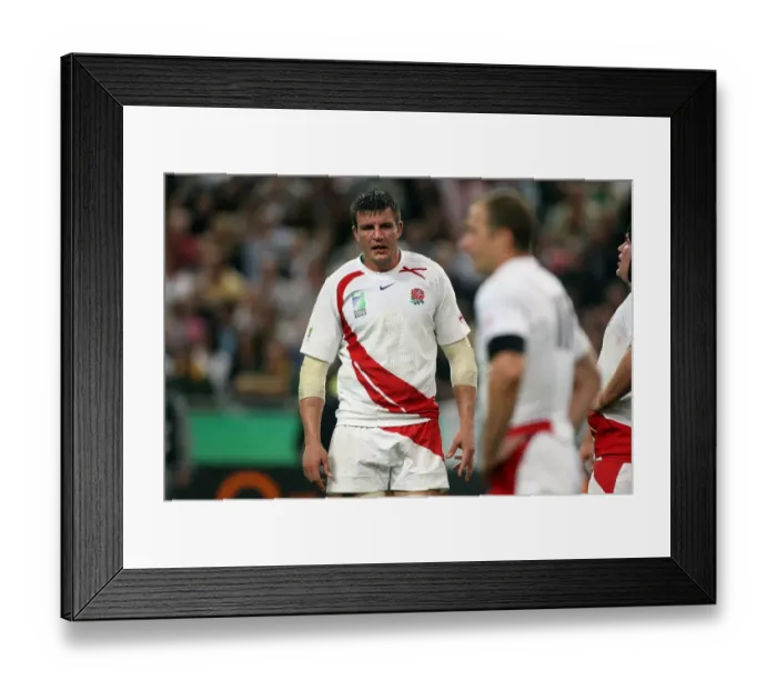 Framed Print : Martin Corry After Defeat Framed Print : Martin Corry After Defeat