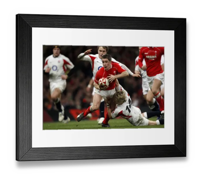 Framed Print : Shane Williams & David Strettle Framed Print : Shane Williams & David Strettle