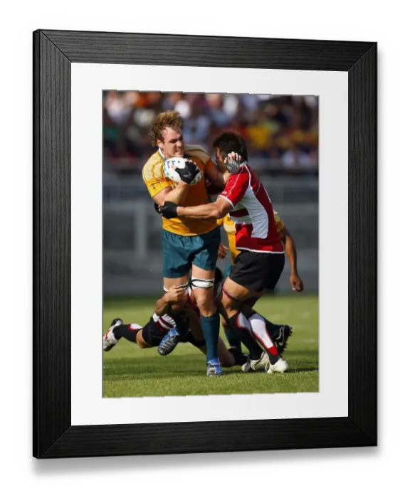 Framed Print : Rocky Elsom & Watanabe Framed Print : Rocky Elsom & Watanabe