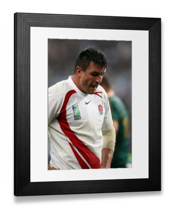Framed Print : Martin Corry After Defeat Framed Print : Martin Corry After Defeat