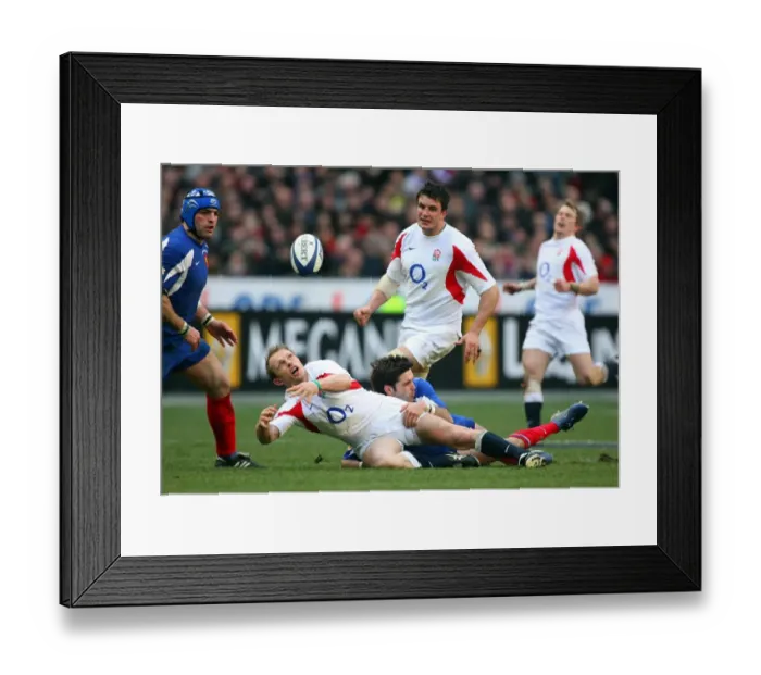 Framed Print : Matt Dawson Loses Possession Framed Print : Matt Dawson Loses Possession
