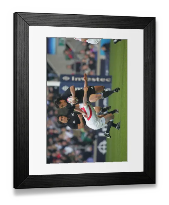 Framed Print : Tana Umaga & Mike Tindall Framed Print : Tana Umaga & Mike Tindall