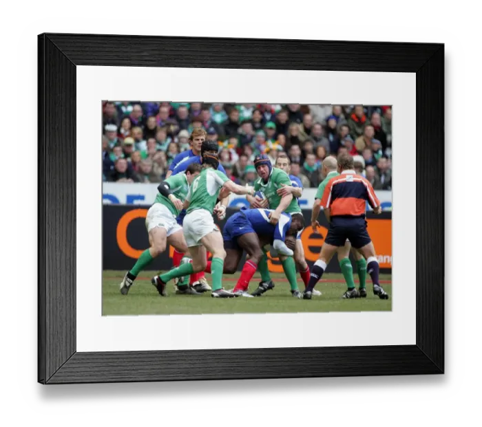 Framed Print : Yannick Nyanga & Denis Leamy Framed Print : Yannick Nyanga & Denis Leamy