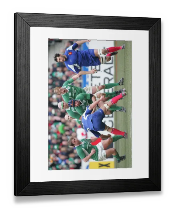 Framed Print : Simon Easterby In Action Framed Print : Simon Easterby In Action