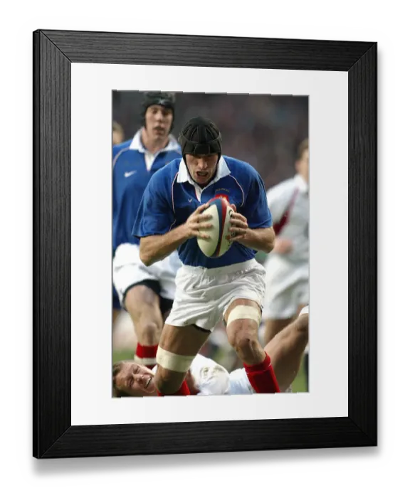 Framed Print : Olivier Magne, Jonny Wilkinson Framed Print : Olivier Magne, Jonny Wilkinson
