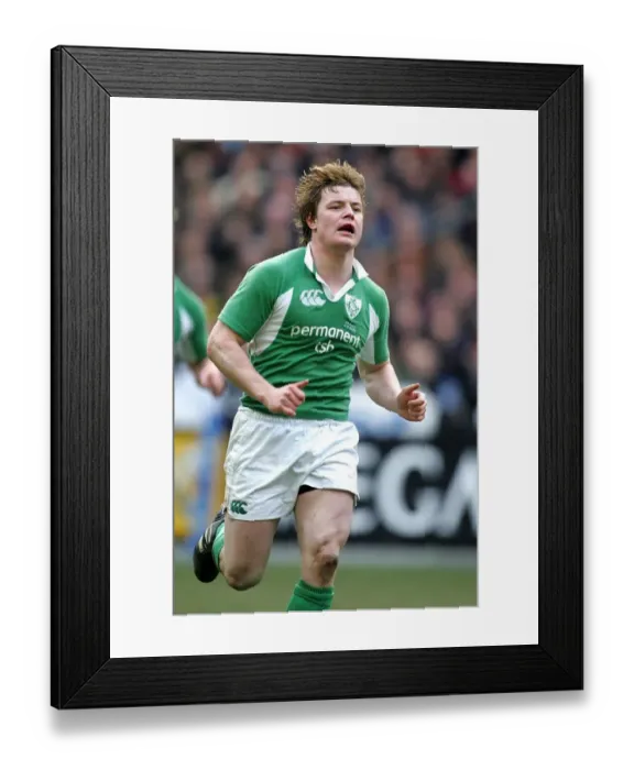 Framed Print : Brian O Driscoll Framed Print : Brian O Driscoll