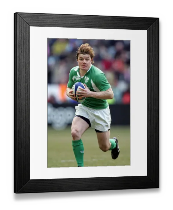 Framed Print : Brian O Driscoll