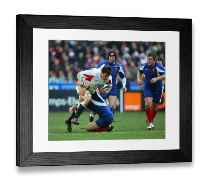 Framed Print : Martin Corry Struggles To Make Progress Framed Print : Martin Corry Struggles To Make Progress