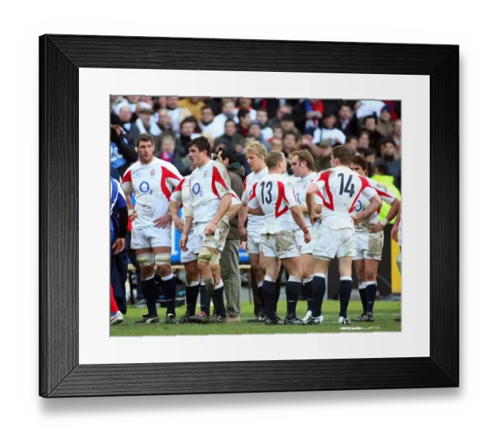 Framed Print : Martin Corry & Teammates Framed Print : Martin Corry & Teammates
