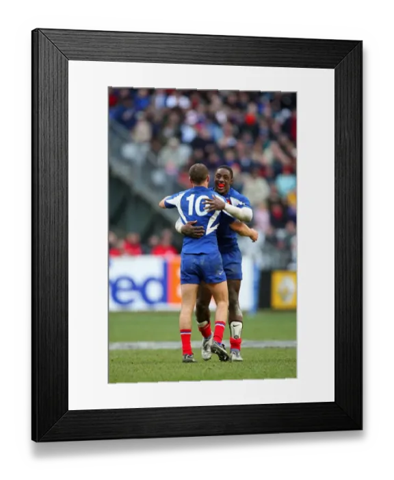 Framed Print : Yannick Nyanga & Frederick Michalak Framed Print : Yannick Nyanga & Frederick Michalak