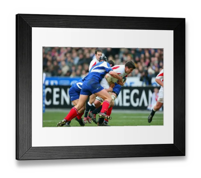 Framed Print : Martin Corry & Damien Traille Framed Print : Martin Corry & Damien Traille