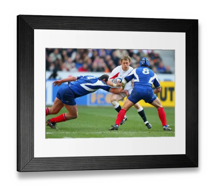Framed Print : Josh Lewsey, Sylvain Marconnet & Fabien Pelous Framed Print : Josh Lewsey, Sylvain Marconnet & Fabien Pelous
