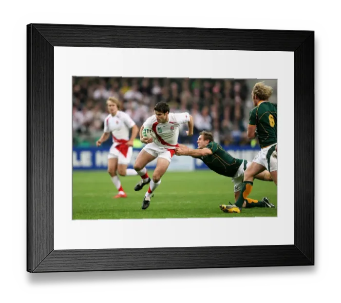 Framed Print : Francois Steyn, Dan Hipkiss & Butch James