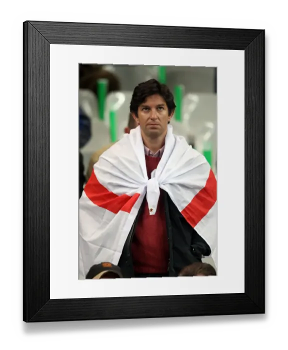 Framed Print : England Fans Framed Print : England Fans