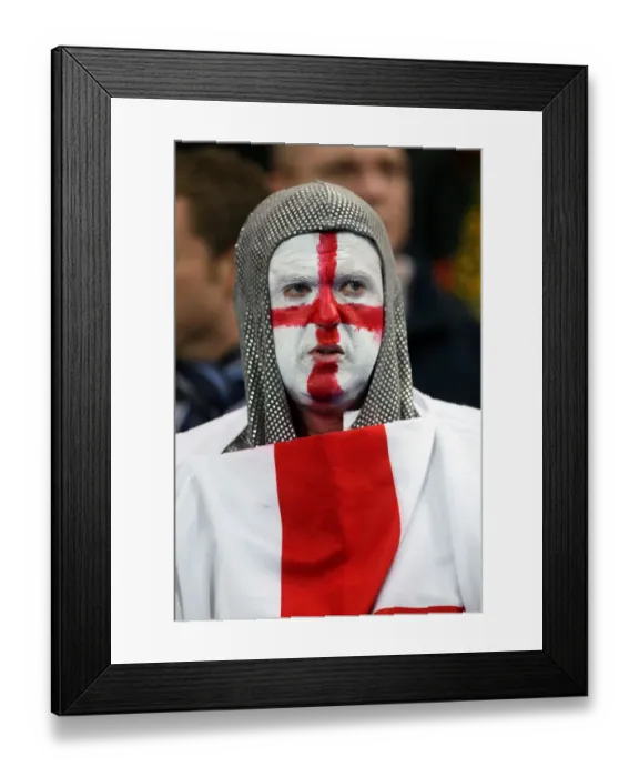 Framed Print : England Fans