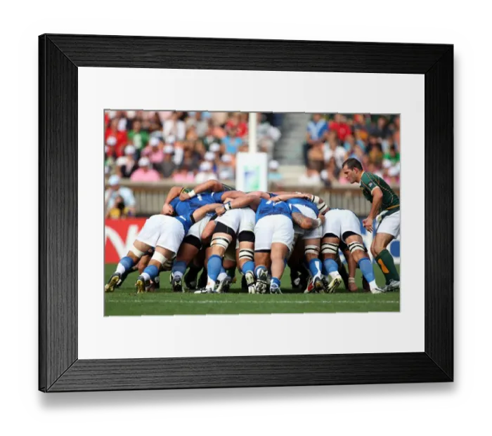 Framed Print : Samoa Scrum Framed Print : Samoa Scrum