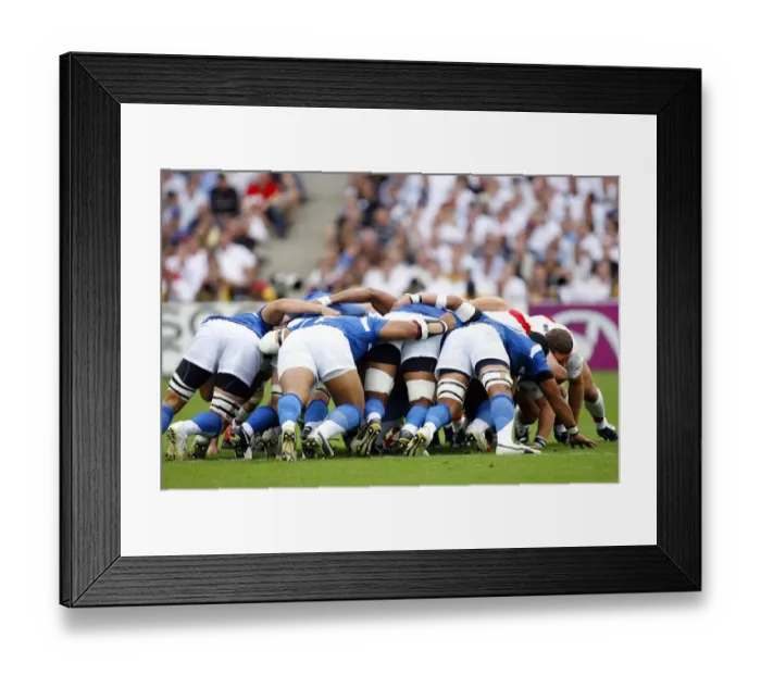 Framed Print : Scrum England V Samoa England V Samoa Stade De La Beaujoire Framed Print : Scrum England V Samoa England V Samoa Stade De La Beaujoire