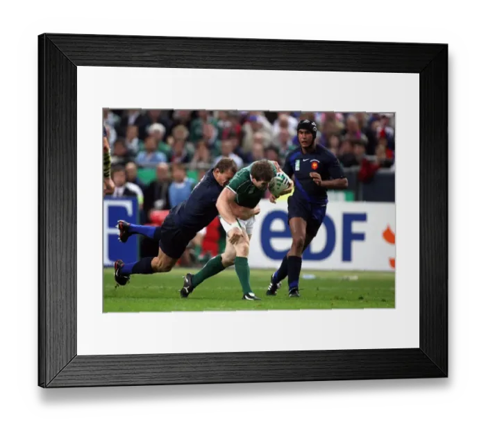 Framed Print : Gordon D Arcy & Pieter De Villiers Framed Print : Gordon D Arcy & Pieter De Villiers