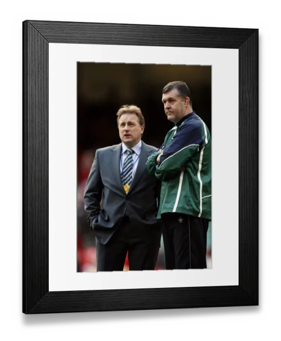 Framed Print : Eddie O Sullivan & Graham Steadman Framed Print : Eddie O Sullivan & Graham Steadman